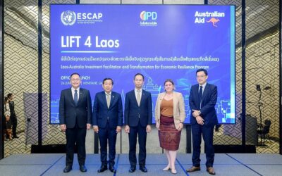 Lao PDR, Australia, and ESCAP Launch LIFT 4 Laos to Boost Investment and Economic Resilience