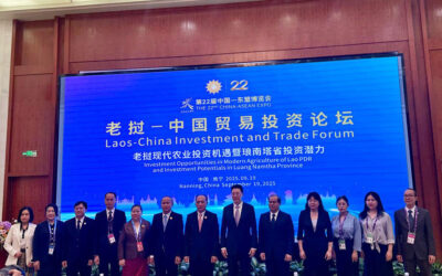 Lao PDR attracts Chinese investment in Modern Agriculture Sector and in Luang Namtha Province