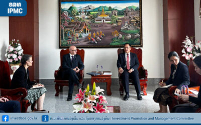 ຫ້ອງການຄະນະກໍາມະການສົ່ງເສີມ ແລະ ຄຸ້ມຄອງການລົງທຶນ ຮ່ວມກັບ ທູດການຄ້າ ຂອງ ທ່ານ ນາຍົກລັດຖະມົນຕີ ເເຫ່ງ ຣາຊະອານາຈັກ ອັງກິດ ເພື່ອຮ່ວມກັນຊຸກຍູ້ການລົງທຶນຂອງສອງປະເທດ