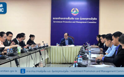 ທ່ານ ບຸນເຖິງ ດວງສະຫວັນ,  ຮອງລັດຖະມົນຕີ, ຮອງປະທານຄະນະກໍາມະການສົ່ງເສີມ ແລະ ຄຸ້ມຄອງການລົງທຶນ, ເປັນປະທານກອງປະຊຸມປຶກສາຫາລືພາຍໃນຄະນະກອງເລຂາຊ່ວຍວຽກຂອງຄະນະສະເພາະກິດ 109/ນຍ