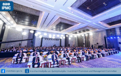 ທ່ານ ບຸນເຖິງ ດວງສະຫວັນ, ຮອງລັດຖະມົນຕີ, ຮອງປະທານຄະນະກໍາມະການສົ່ງເສີມ ແລະ ຄຸ້ມຄອງການລົງທຶນ, ຜູ້ປະຈໍາການ ເຂົ້າຮ່ວມກອງປະຊຸມປະຊາສໍາພັນ ສົ່ງເສີມການລົງທຶນ ທີ່ ຍົກລະດັບຮອບດ້ານ ຂອງ ນິຄົມອຸດສາຫະກຳ ອາຊີໂປຕາສ