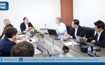 IPO and UNESCAP Discuss Priority Sectors and Investment-Ready Projects under LIFT 4 Laos
